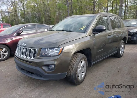 2015 Jeep Compass Sport from USA, damaged, VIN 1C4NJCBA2FD156603